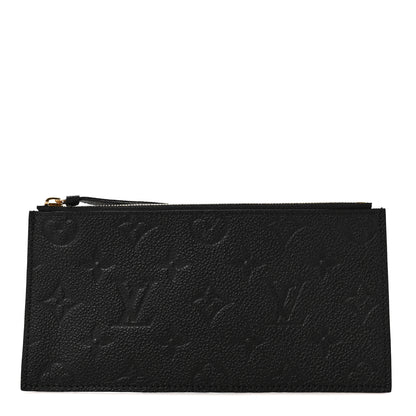 Louis Vuitton Empreinte Felicie Chain Wallet Zippered Insert Black 1 of 8