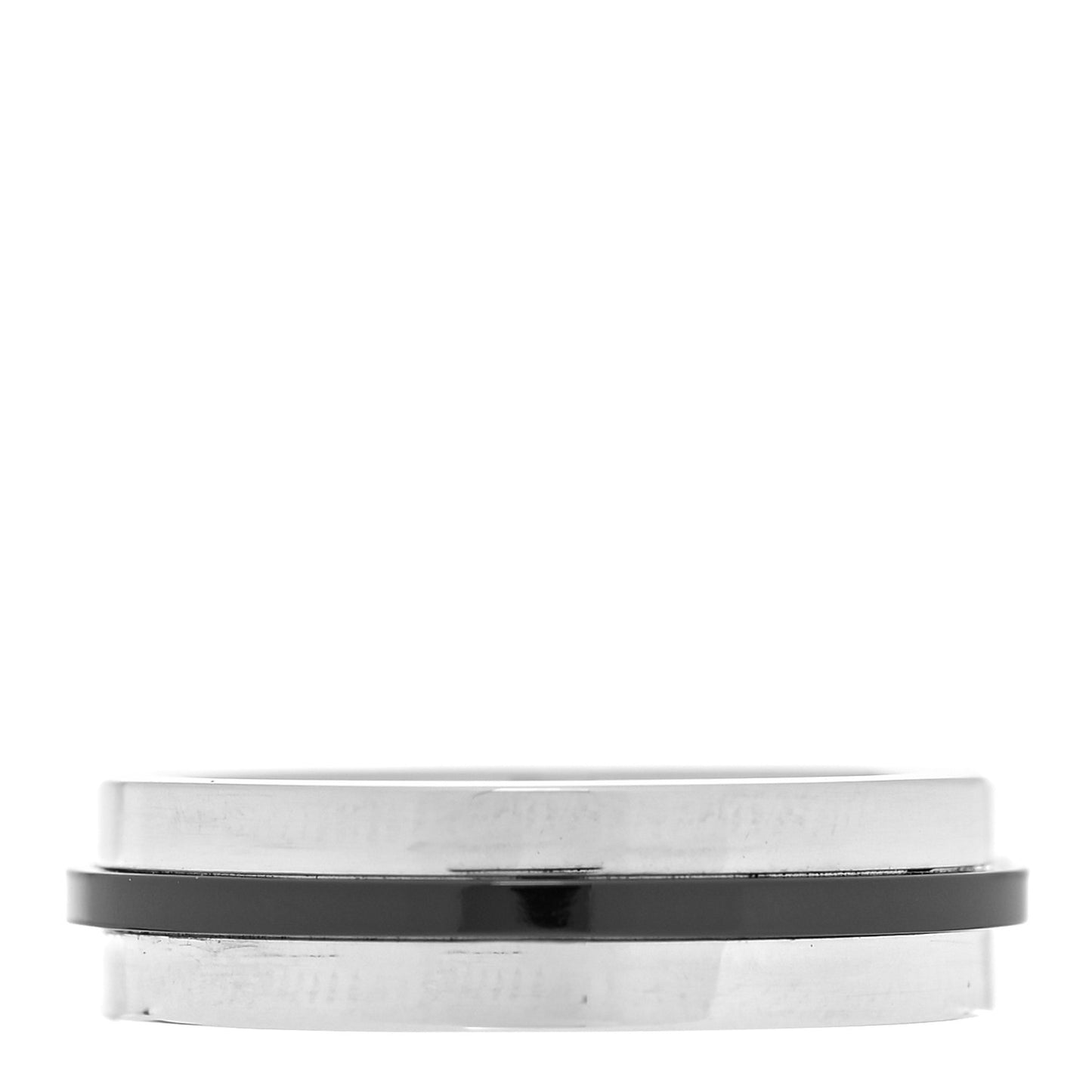 Sterling Silver Titanium T Two Ring 53 6.25