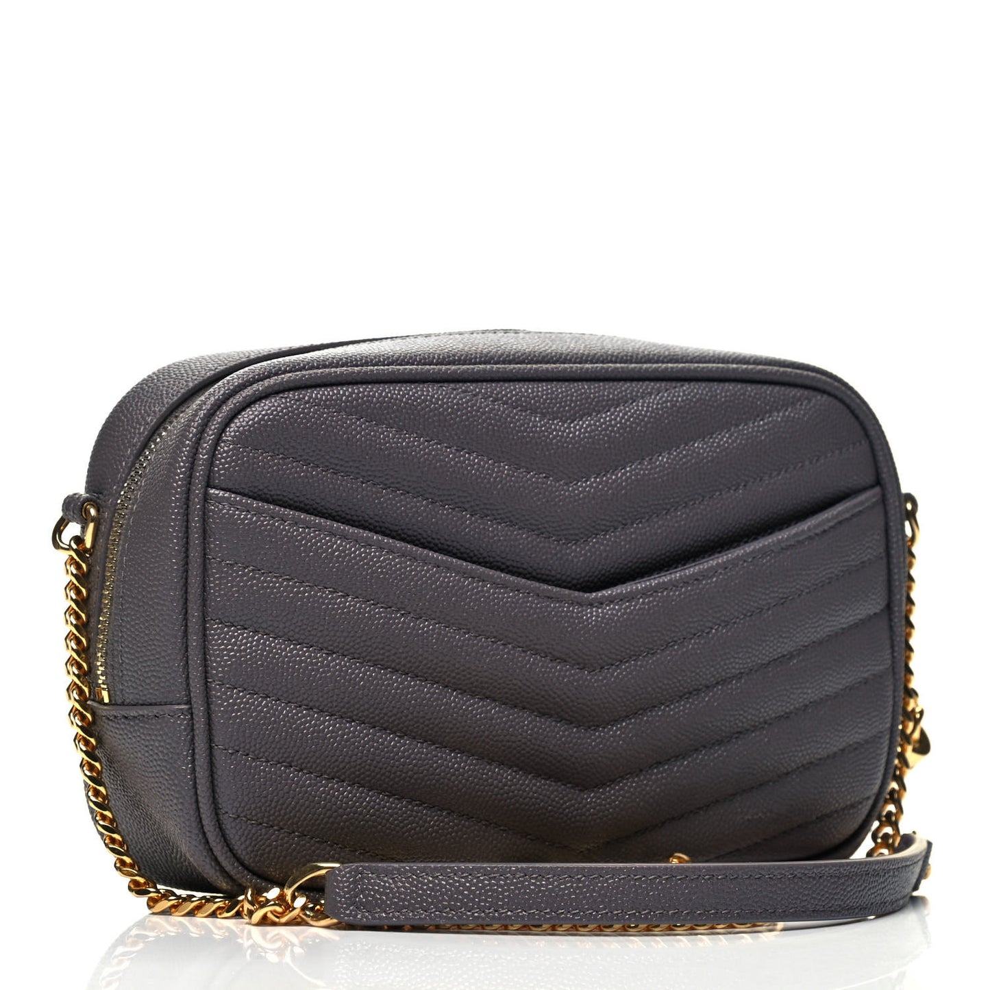 Grain De Poudre Matelasse Monogram Mini Lou Camera Bag Fog
