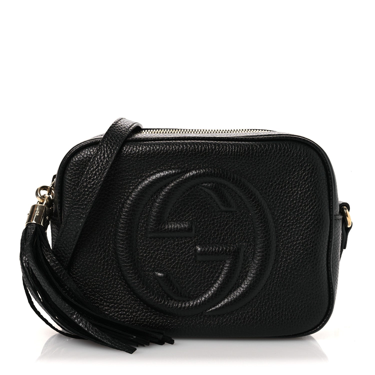 Gucci Pebbled Calfskin Small Soho Disco Bag Black 1 of 13