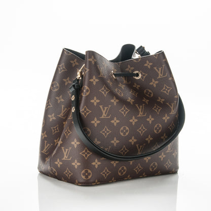 Louis Vuitton Monogram Neonoe MM Black 3 of 7