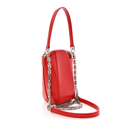 Givenchy Calfskin Mini Vertical Antigona Red 3 of 12