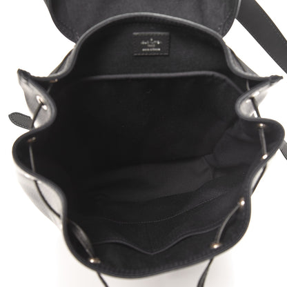 Louis Vuitton Utah Calfskin Canyon Backpack Blue Marine 5 of 7