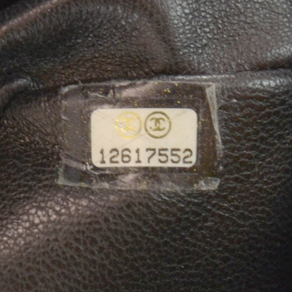 Chanel Caviar Jumbo Single Flap Black SHW 9 of 10
