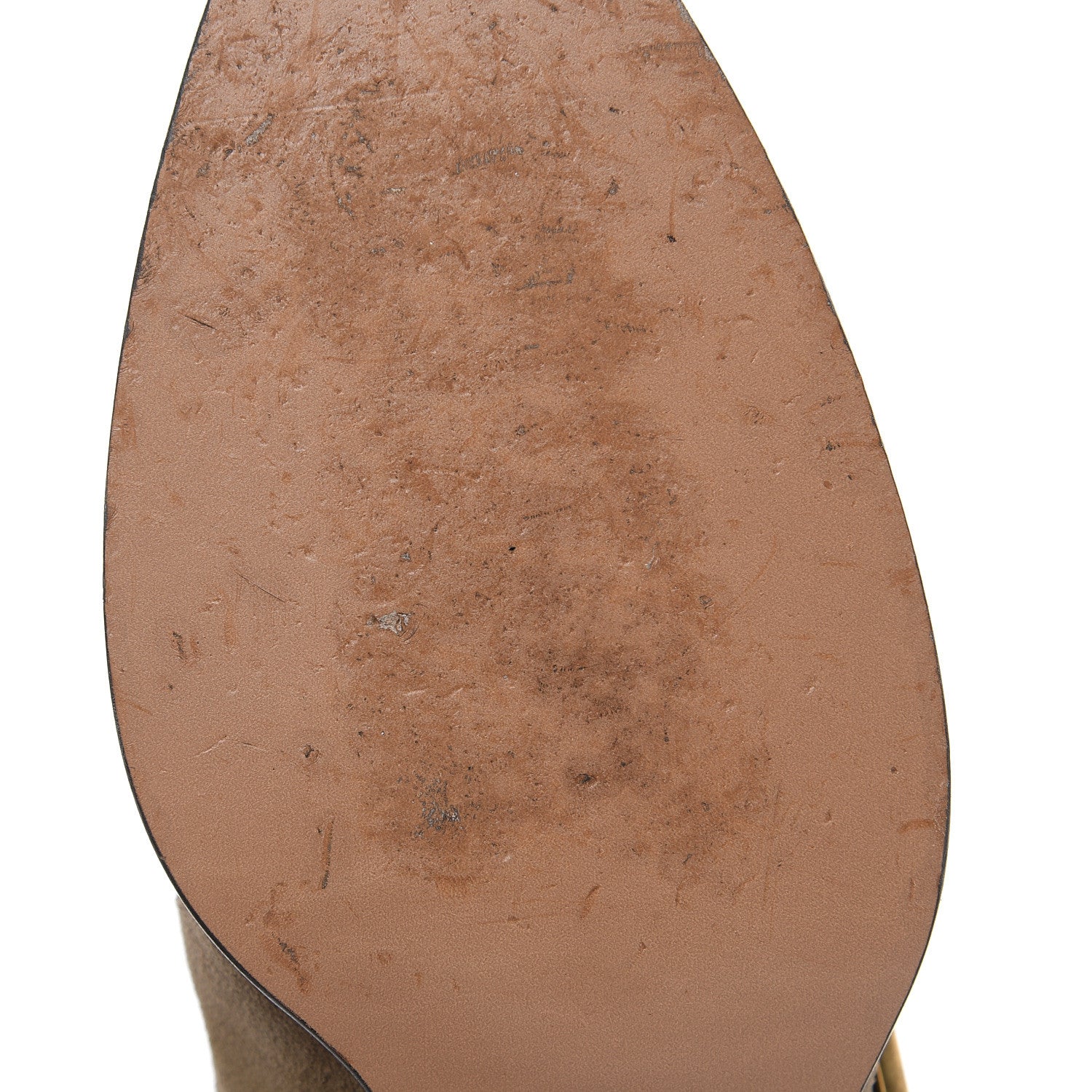 Chloe Suede Sheepskin Studded Susanna Ankle Boots 37.5 Green 10 of 11