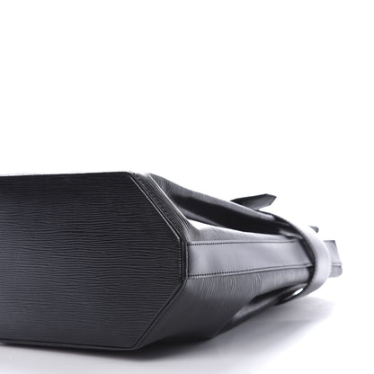 Louis Vuitton Epi Sac D'Epaule GM Black 7 of 9
