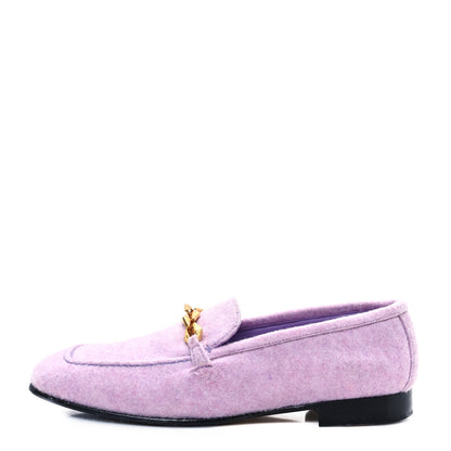 Jimmy Choo Flannel Diamond Tilda Loafers 41 Wisteria 1 of 8