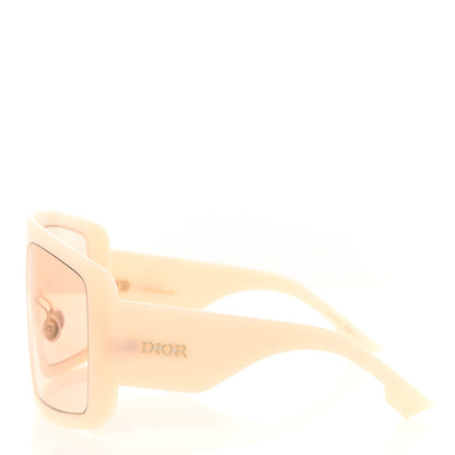 Christian Dior Acetate DiorSo Light 1 Shield Sunglasses Ivory 3 of 9