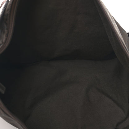 Gucci Nylon Monogram Messenger Bag Dark Brown 5 of 10