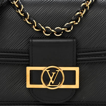 Louis Vuitton Epi Mini Dauphine Black 8 of 11