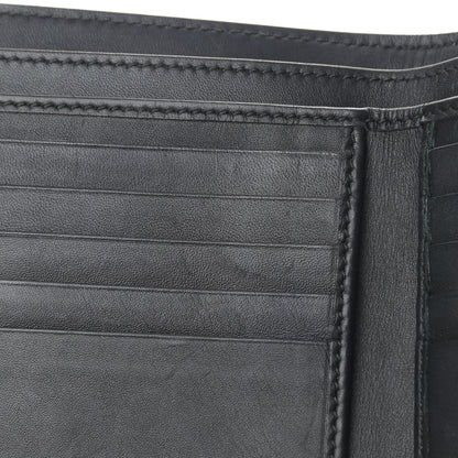 Gucci GG Supreme Monogram French Flap Wallet Black 6 of 6