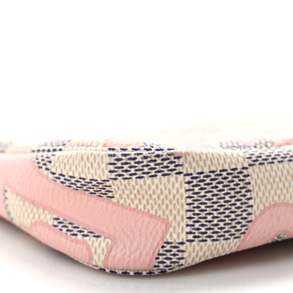 Louis Vuitton Damier Azur Tahitienne Mini Pochette Accessories 9 of 10