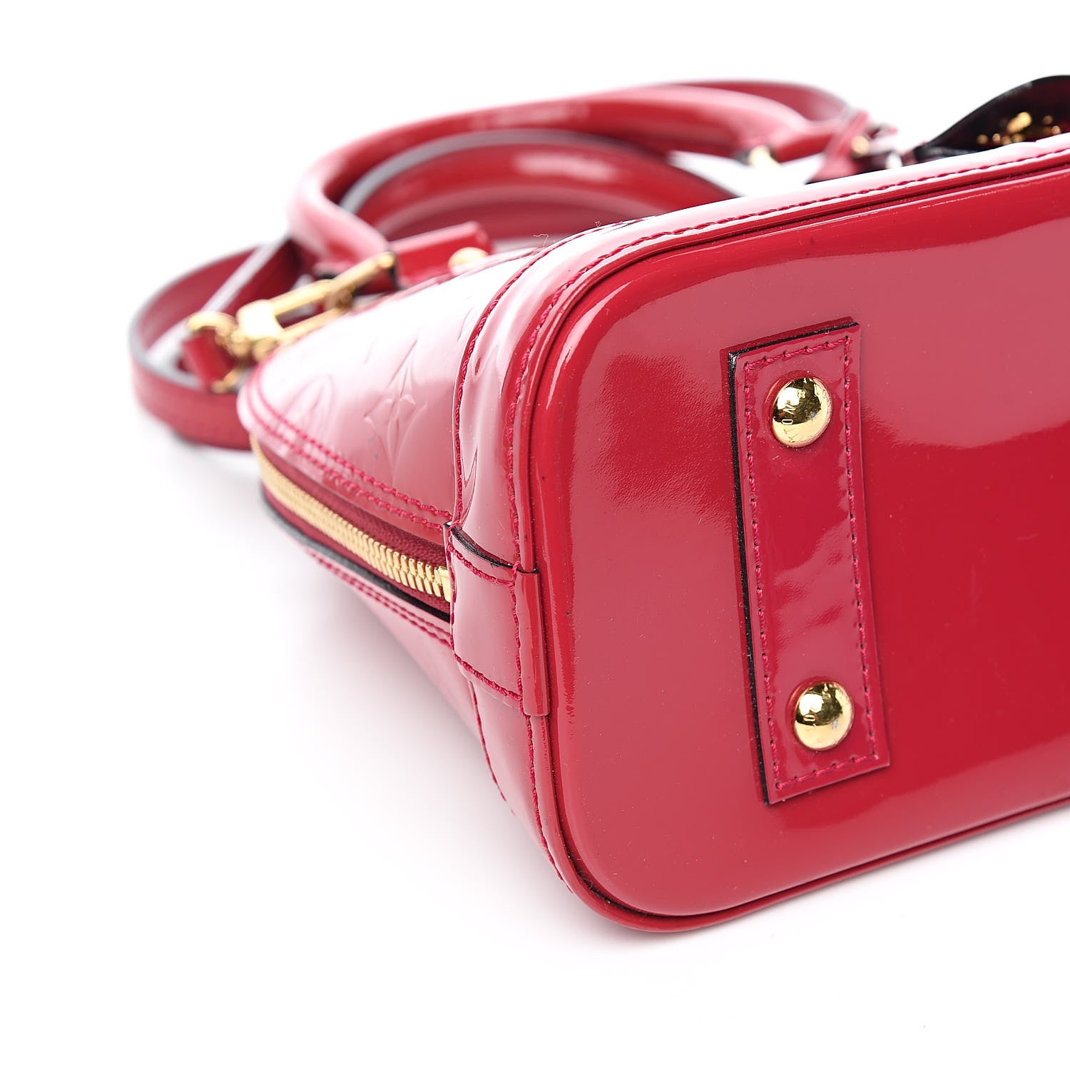 Louis Vuitton Vernis Alma BB Rose Indien 7 of 10