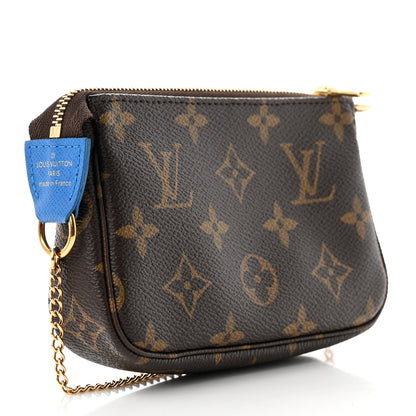 Louis Vuitton Monogram 2019 Christmas Animation Mini Venice Pochette Accessories Blue 3 of 7