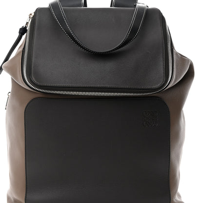 Loewe Calfskin Goya Backpack Black Beige 8 of 14