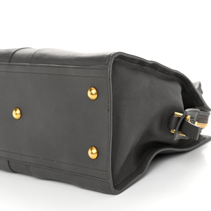 Saint Laurent Sheepskin Small Cabas Chyc Grey 10 of 12