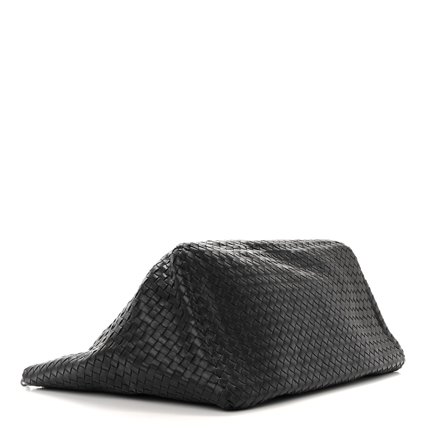 Nappa Intrecciato Large Cesta Tote Black