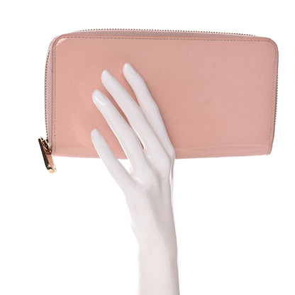 Louis Vuitton Vernis Zippy Wallet Rose Ballerine 2 of 18