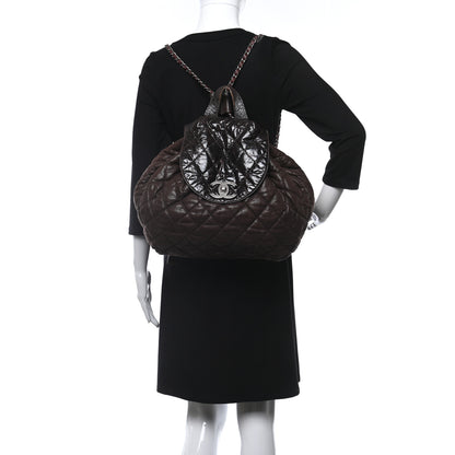 Chanel Iridescent Calfskin Quilted In The Mix Backpack Brown 2 of 10
