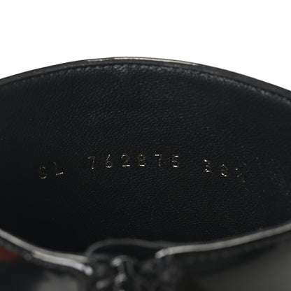 Saint Laurent Vitello Marilyn Betty 70 Ankle Zip Boots 38.5 Black 8 of 8