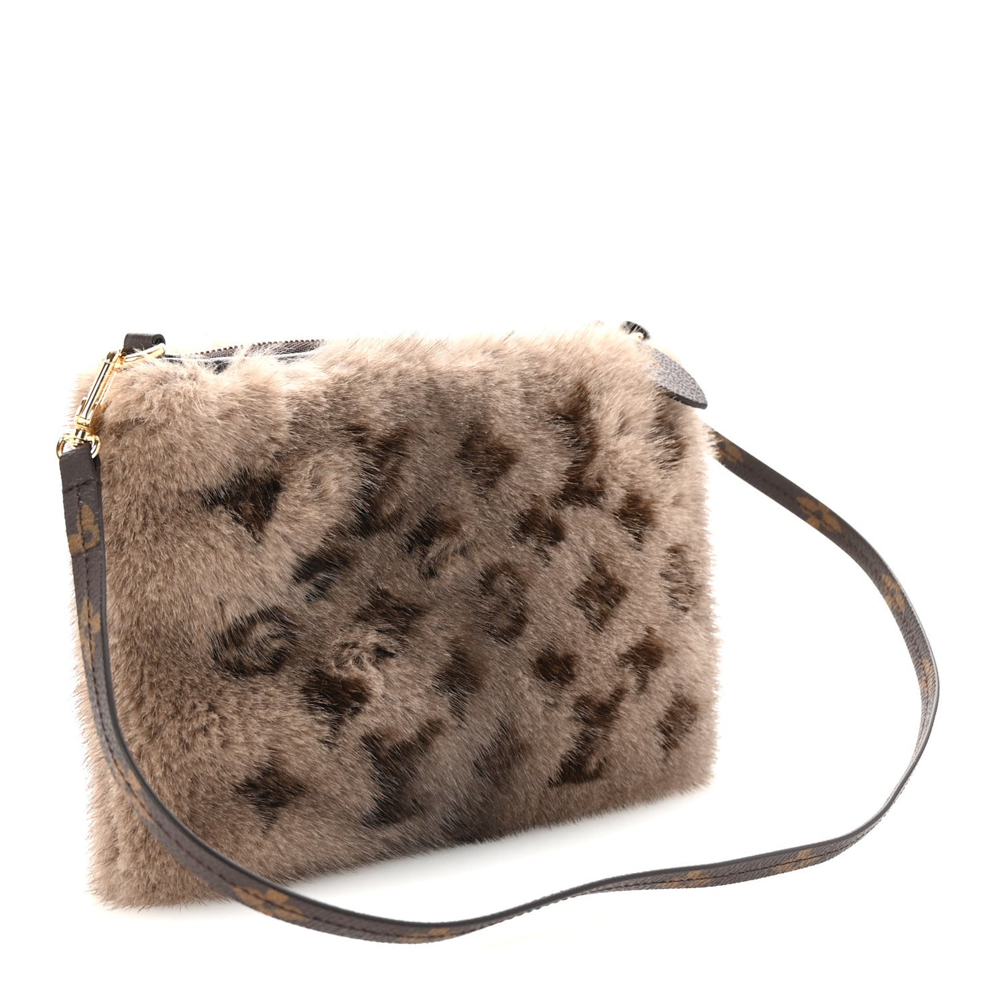 Monogram Mink Neo Pochette Milla Vision Brown