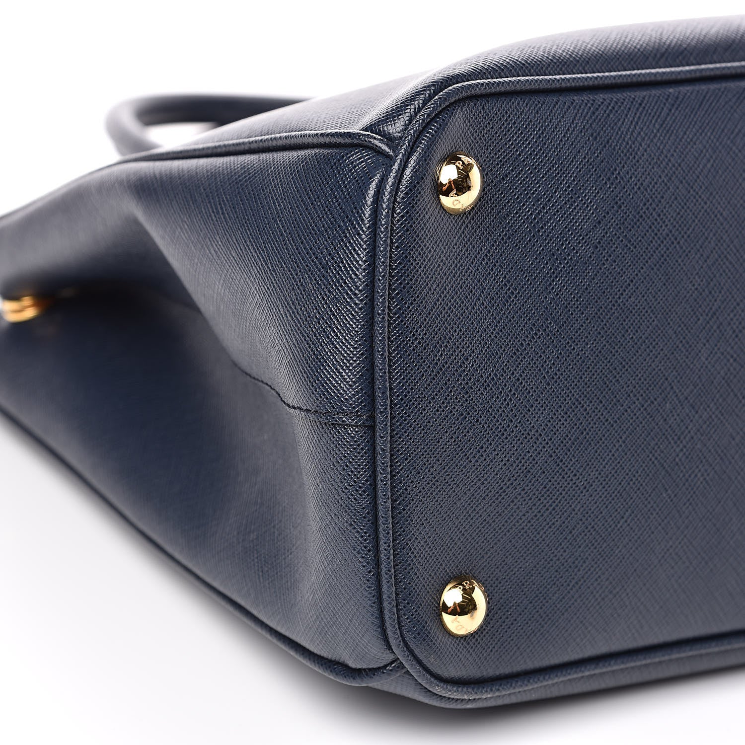 Prada Saffiano Medium Galleria Double Zip Tote Baltico 8 of 11