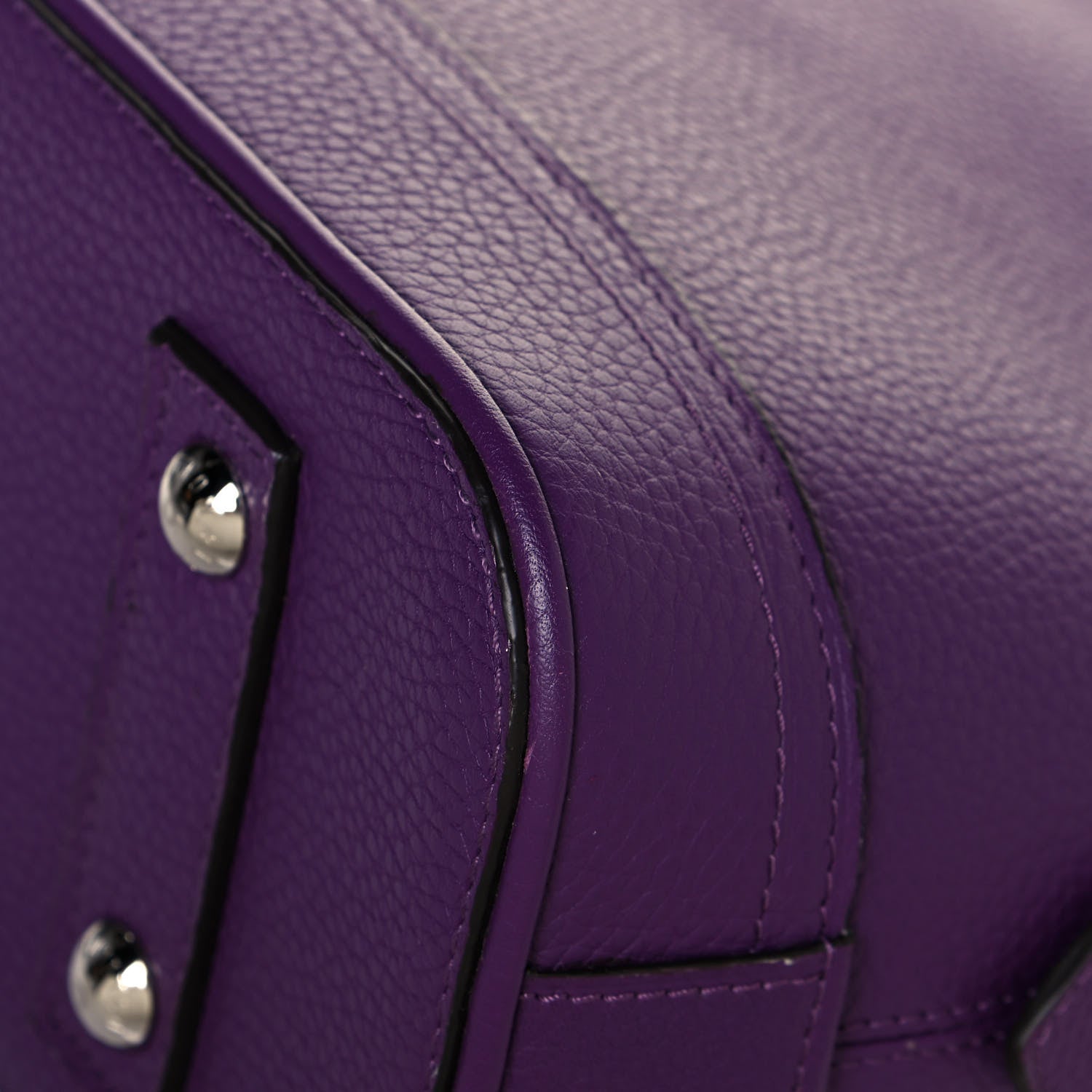 Louis Vuitton Taurillon Alma PM Violet 11 of 13