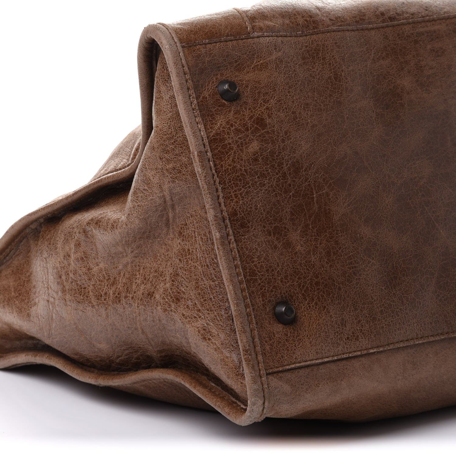Balenciaga Agneau Classic Hardware Work Castagna 7 of 10