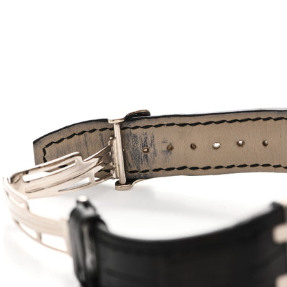 Audemars Piguet 18K White Gold Alligator 39mm Royal Oak Automatic Watch 26022BC.OO.D002CR.01 5 of 7