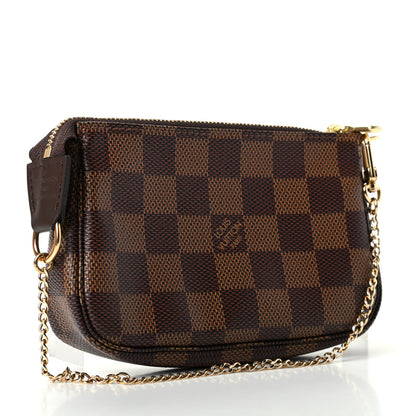 Louis Vuitton Damier Ebene Mini Pochette Accessories 3 of 7
