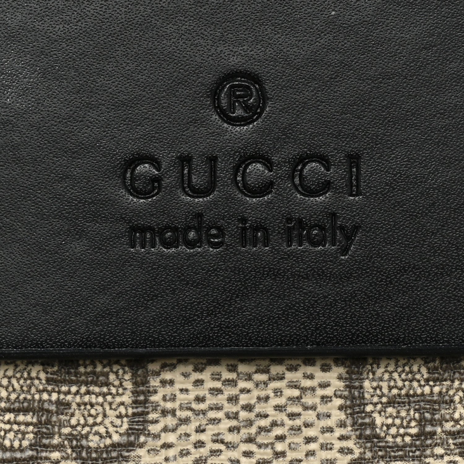 Gucci GG Supreme Monogram Web Belt Bag Black 11 of 11