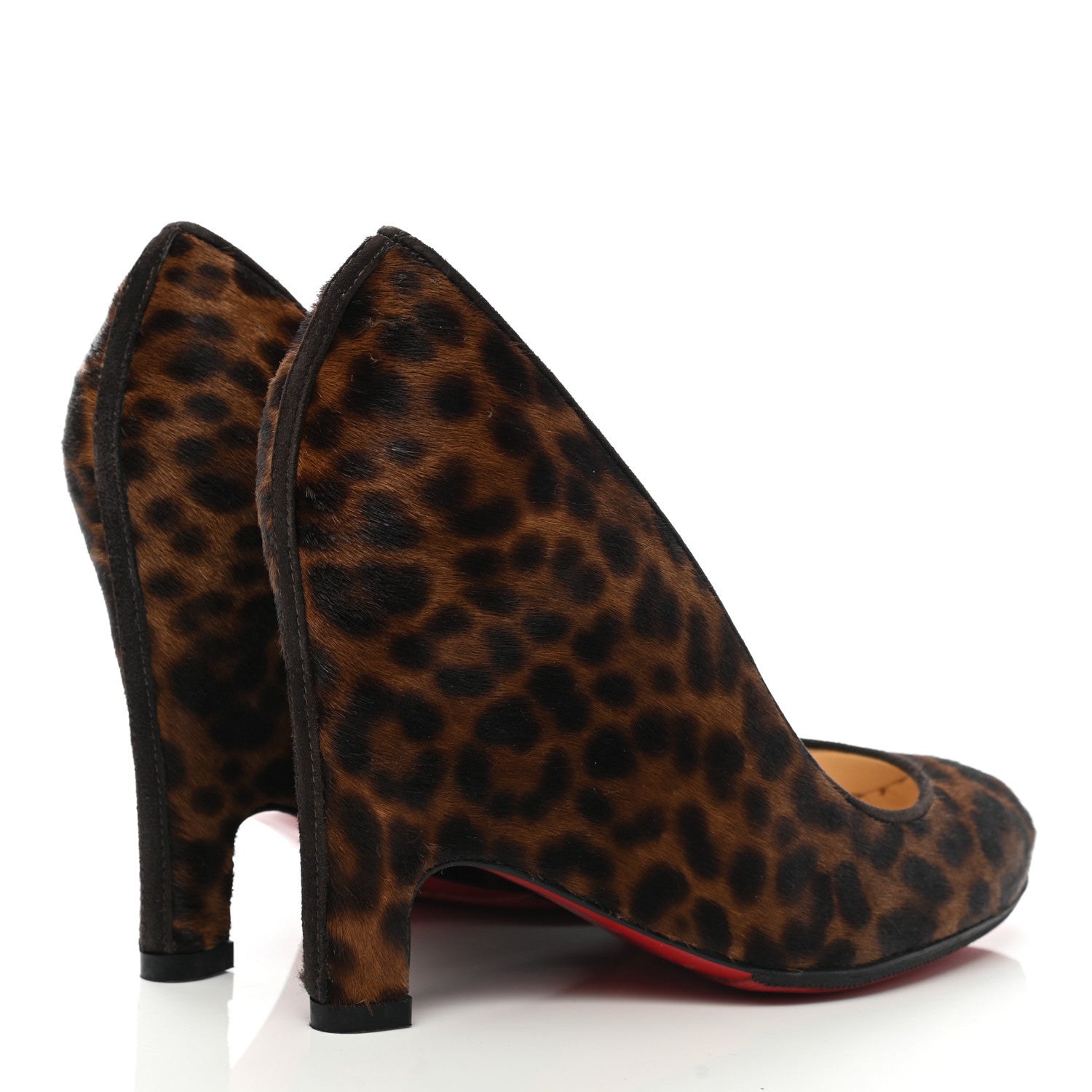 Christian Louboutin Pony Hair Morphing 100 Pump 35 Leopard 4 of 9