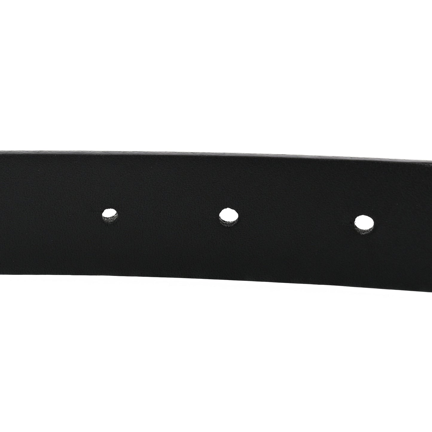 Calfskin Crystal CC Chain Belt 95 38 Black
