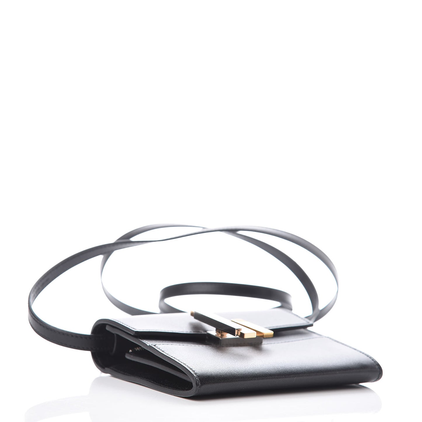 Villandry Calfskin Mini Cinhetic Wallet Black