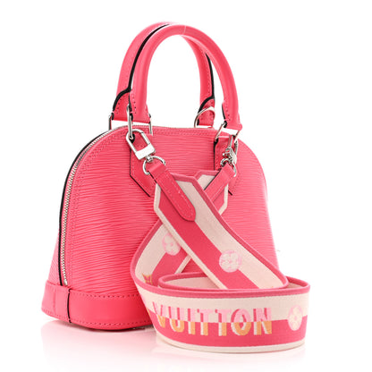 Louis Vuitton Epi Jacquard Alma BB Dragon Fruit 3 of 13
