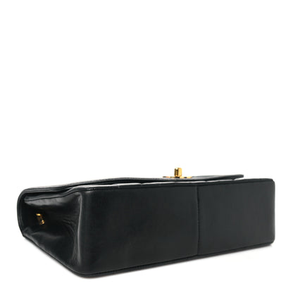 Chanel Lambskin Quilted Medium Single Flap Black 4 of 9