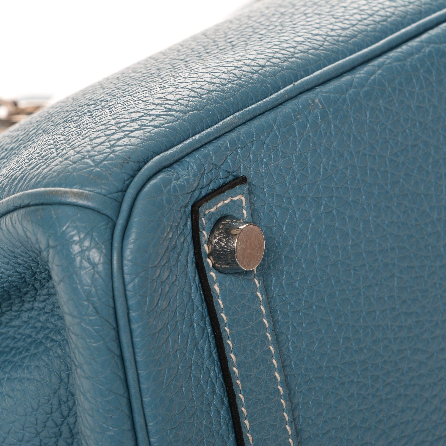 Hermes Togo Birkin 30 Blue Jean 11 of 27