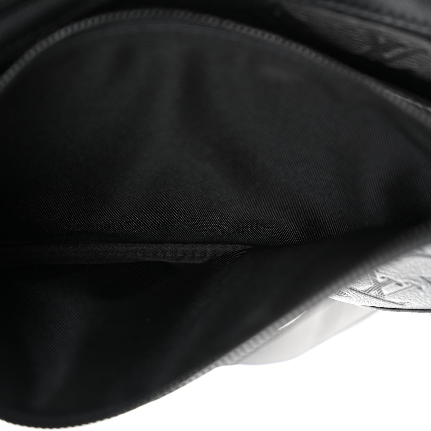 Louis Vuitton Calfskin Monogram Shadow Trio Messenger Black 6 of 11