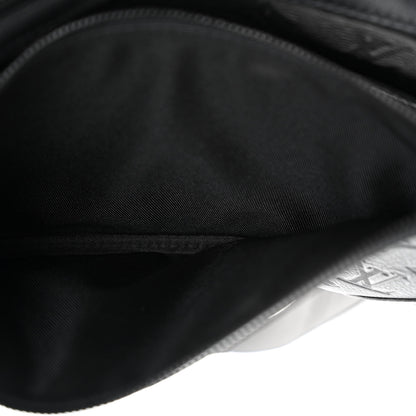 Louis Vuitton Calfskin Monogram Shadow Trio Messenger Black 6 of 11