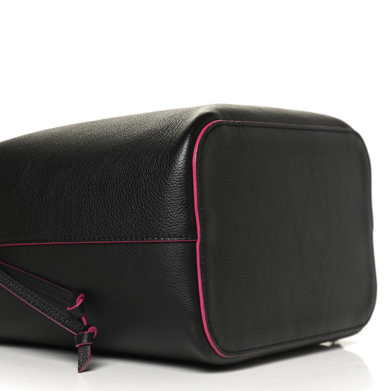 Louis Vuitton Calfskin Lockme Bucket Black 8 of 12