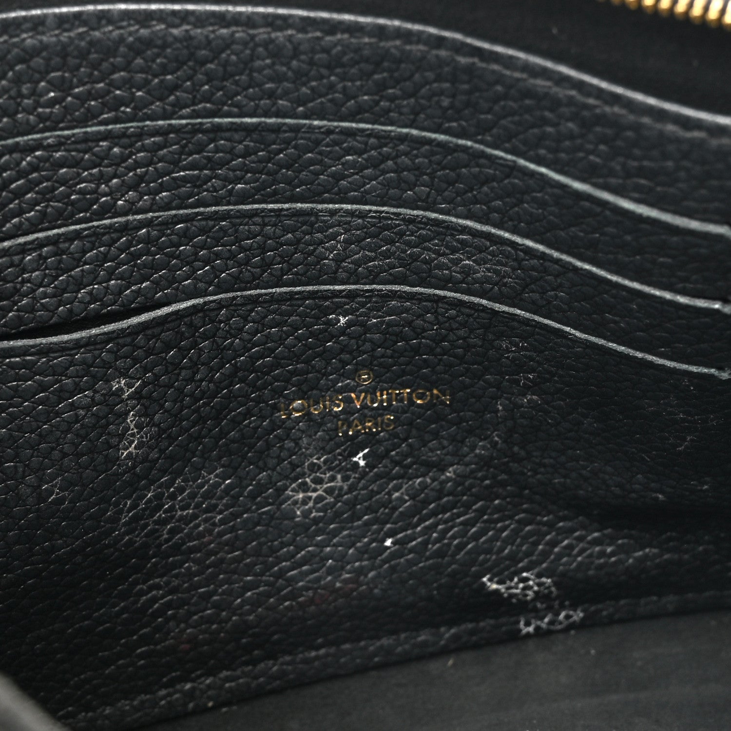 Louis Vuitton Empreinte Double Zip Pochette Black 12 of 18