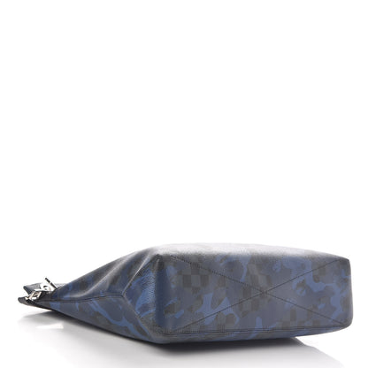 Louis Vuitton Damier Cobalt Camouflage Hunter Messenger Blue 4 of 9