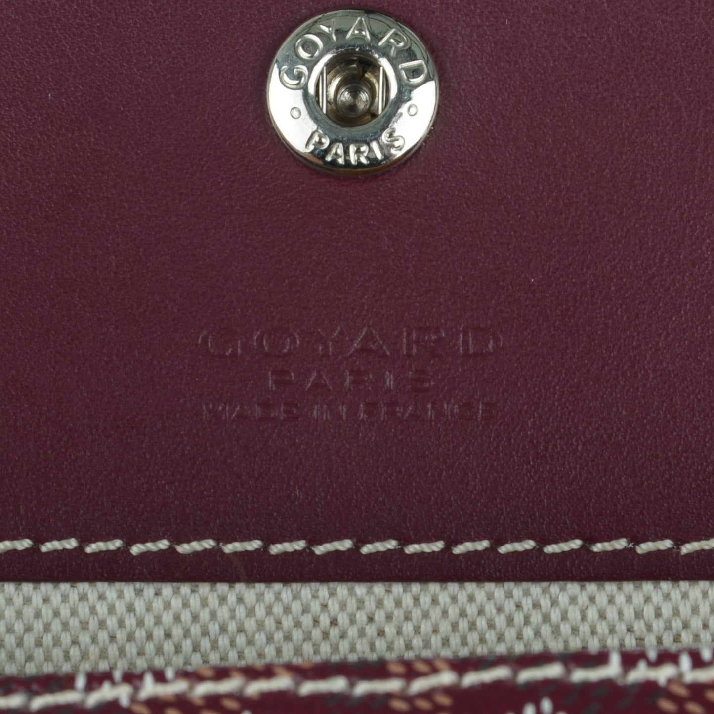 Goyardine Saint Louis GM Burgundy