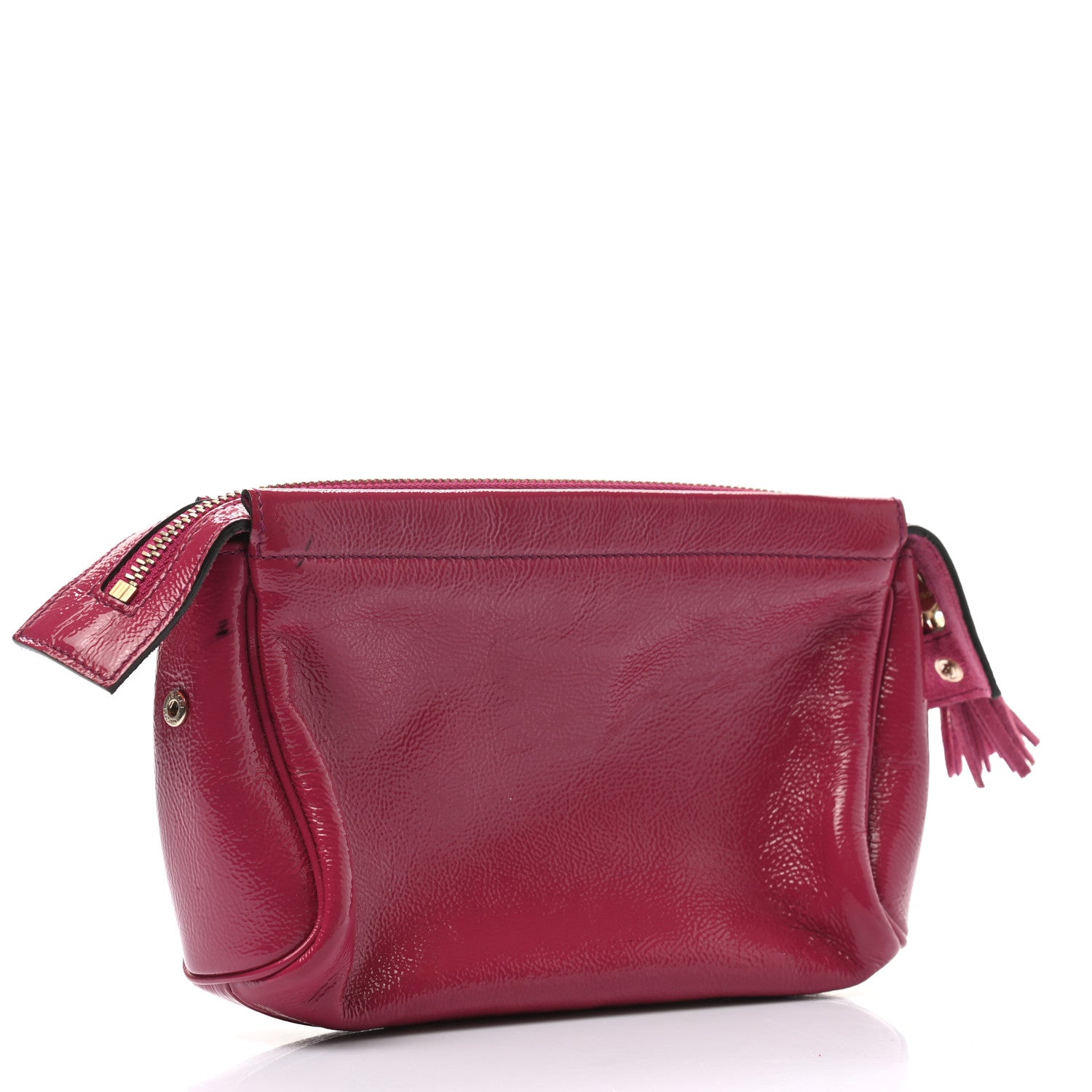 Gucci Soft Patent Soho Cosmetic Case Bright Bougainvillea 3 of 11