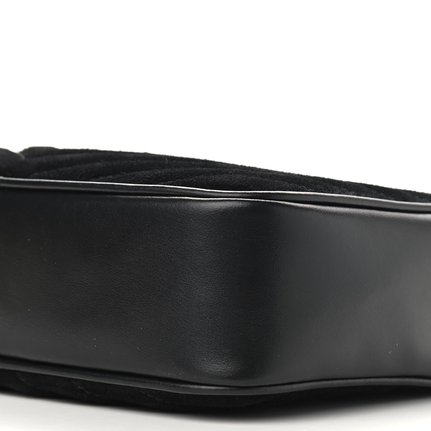 Saint Laurent Suede Calfskin Monogram Lou Camera Bag Black 6 of 9