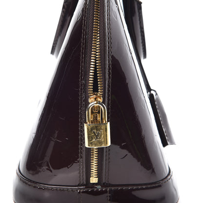 Louis Vuitton Vernis Alma PM Amarante 12 of 20