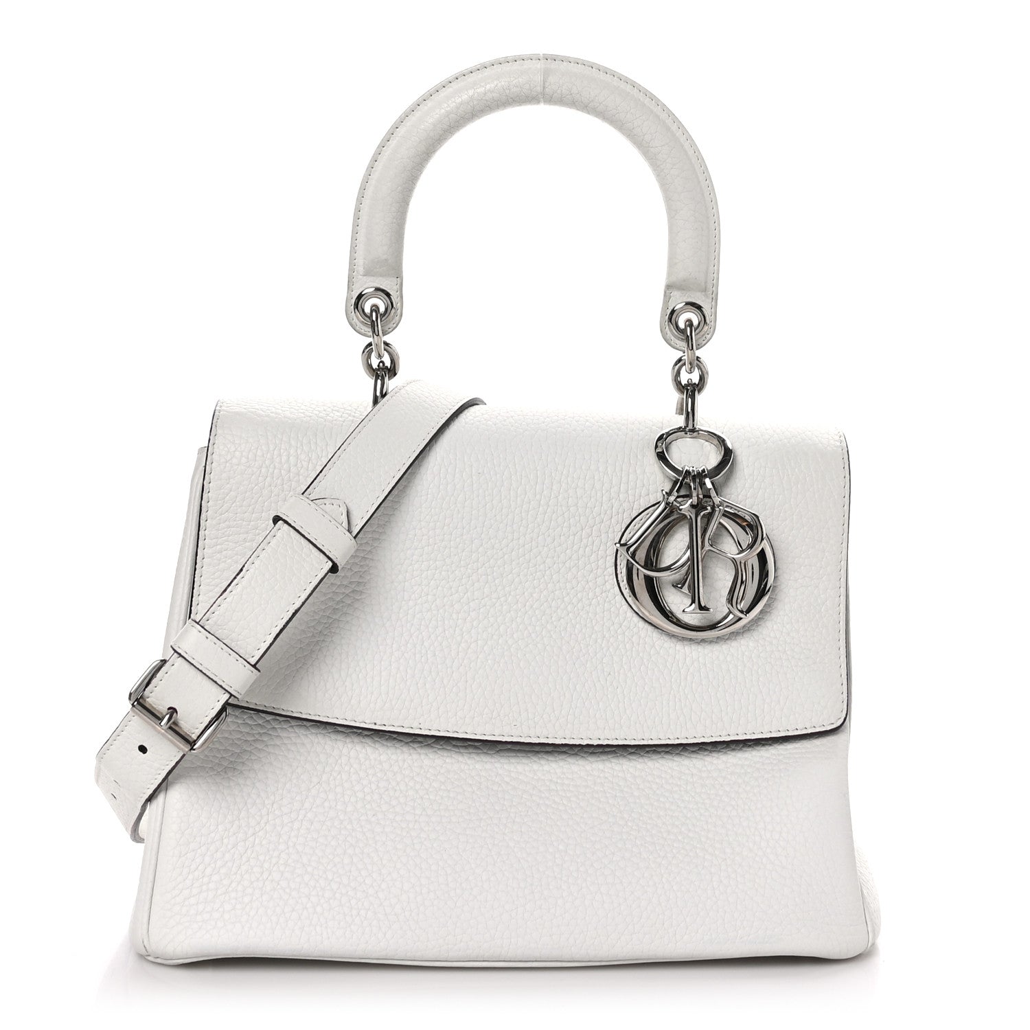 Christian Dior Bullcalf Small Be Dior Flap White 1 of 10
