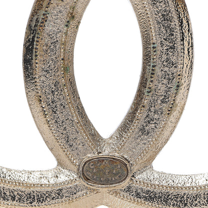 Chanel Pearl CC Brooch Gold 3 of 4