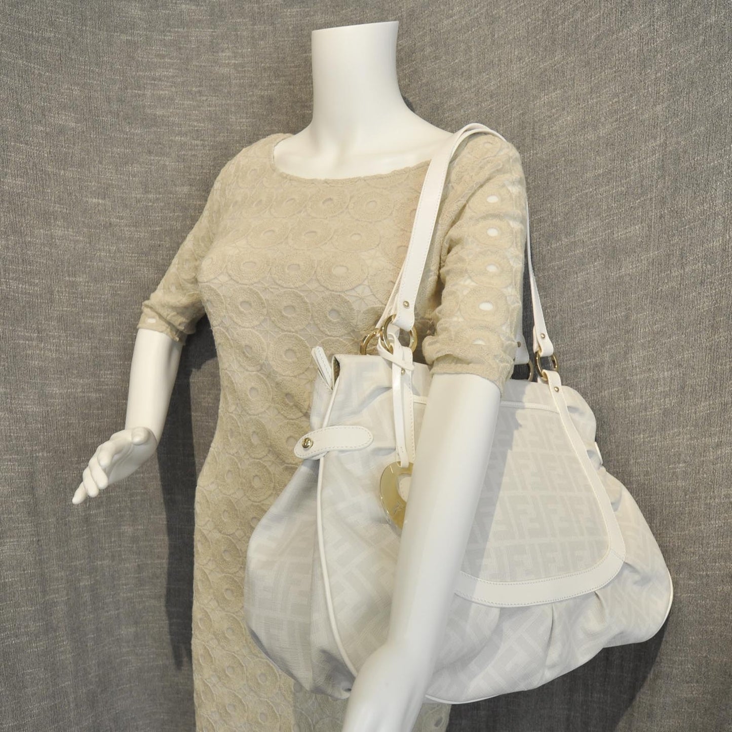 Zucca Spalmati Large Chef Shopper Tote White