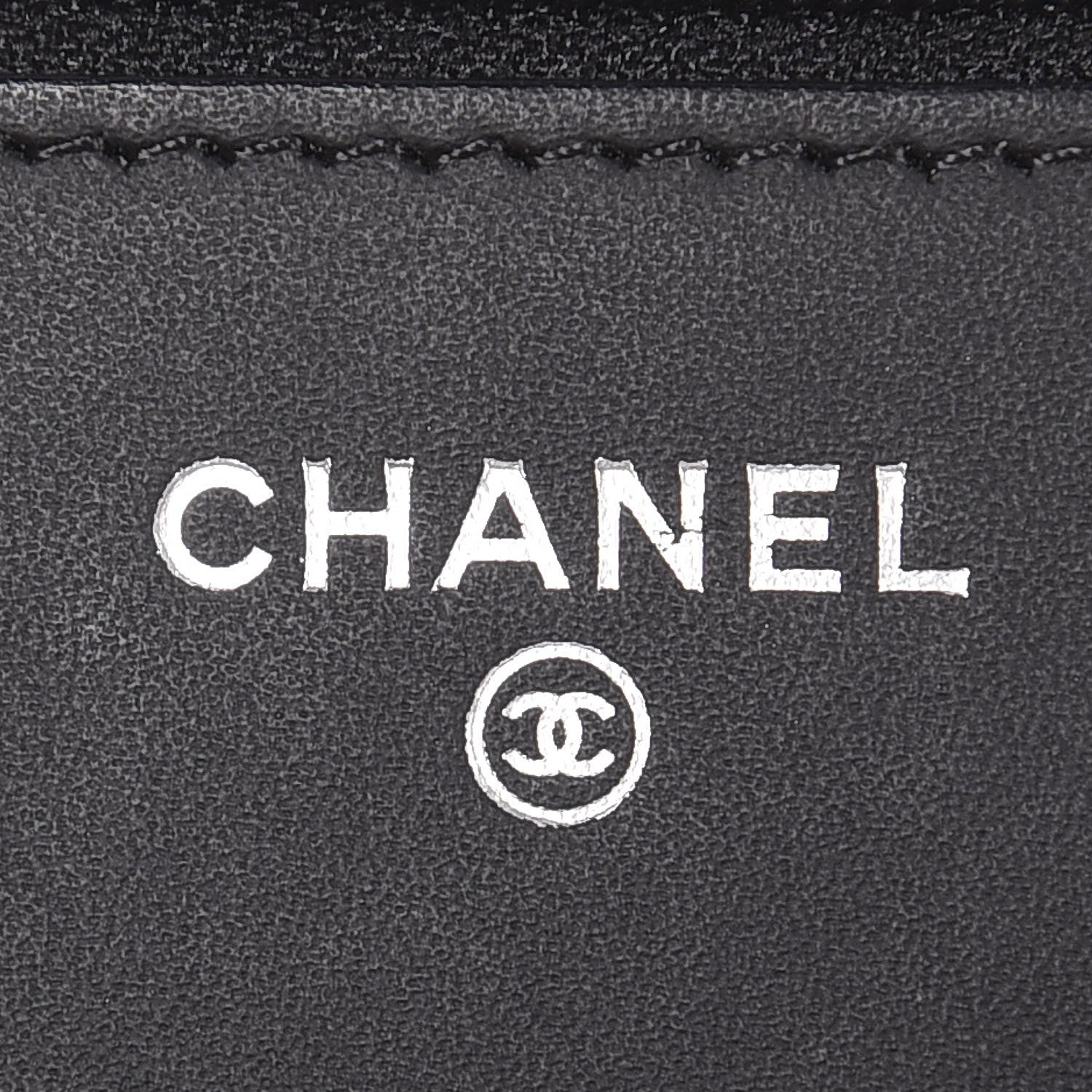 Chanel Patent Quilted Wallet On Chain WOC Black 6 of 9